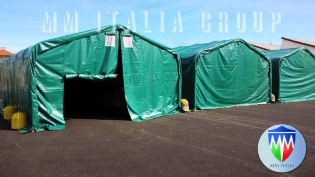 Tendoni per magazzino in Pvc 5 x 10 x 3,6 , Tunnel a Novara - Foto 6