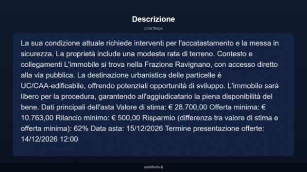 Immobile in asta di 275 m² in vendita a Foligno - Foto 5