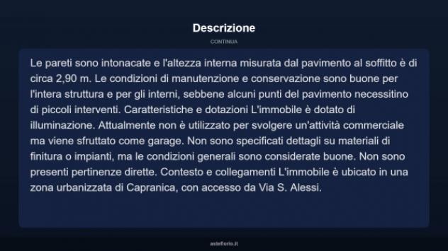 Immobile in asta di 28 m² in vendita a Capranica - Foto 9