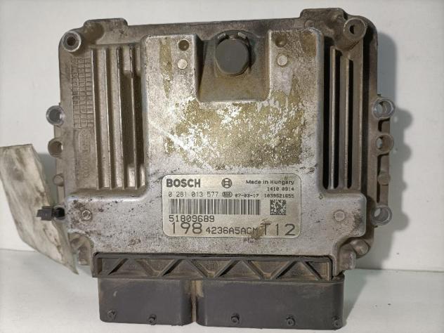 CENTRALINA MOTORE FIAT Bravo 2° Serie 51809689/0281013577 192A8000 diesel 1910 (0710)
