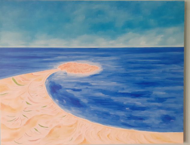 Tela "Paesaggio marino " - Foto 2