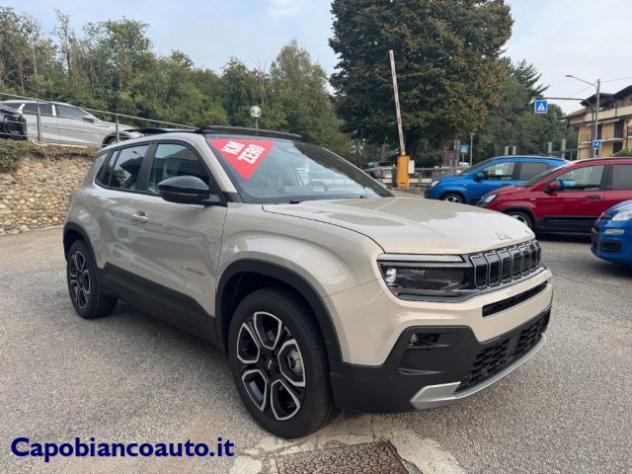 JEEP Avenger 1.2turbo e-hybrid mhev Summit 110cv+TETTO+INFO&C. rif. 24139984 - Foto 3
