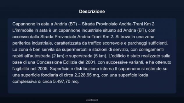 Immobile in asta di 5497 m² in vendita a Andria - Foto 4