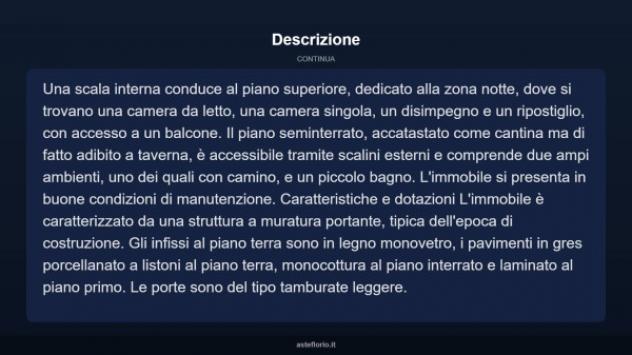 Immobile in asta di 184 m² con più di 5 locali in vendita a Berchidda - Foto 18