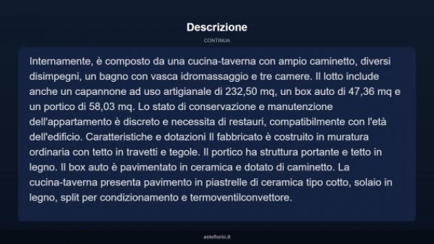 Immobile in asta di 197 m² con più di 5 locali e box auto in vendita a Campolongo Maggiore - Foto 18