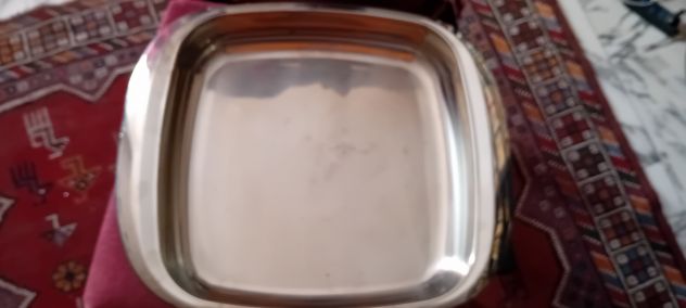 2 pentole acciaio inox AMC con relativo coperchio adatte a qualsiasi fuoco. - Foto 2