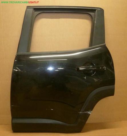 PORTA POST. S. NERO MET. C/ALZ. E SERR. 999-U60966 Carrozzeria  Lamierati esterni  Porte  Porta post. sx. JEEP - RENEGADE - 01-10-2014 - 01-06-2018
