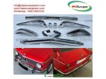 BMW 1502.1602.1802.2002 bumpers (1971-1976) by stainless steel
