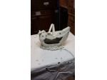 Antica caravella, ceramica Vintage