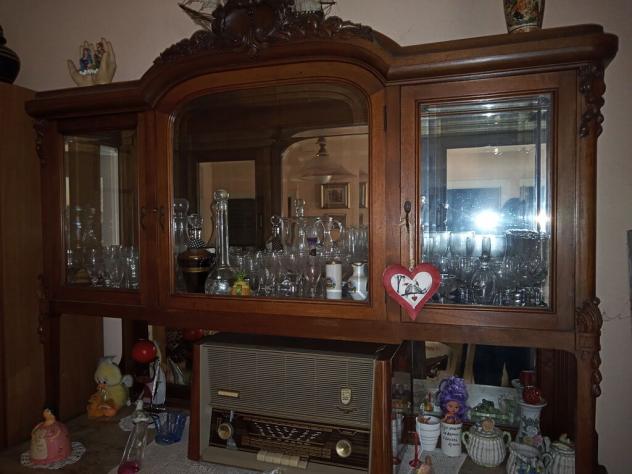 Vetrine credenza cristalliera antica - Foto 3