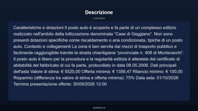 Immobile in asta di 12 m² in vendita a Castelnuovo Berardenga - Foto 7