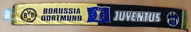 Sciarpa (scarf) Juventus - Borussia Dortmund semifinale Coppa UEFA 1995