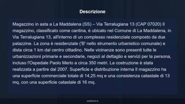 Immobile in asta di 14 m² in vendita a La Maddalena - Foto 9