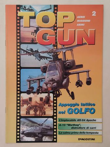 Stock riviste Top Gun da 1 a 7: Aerei Missioni Armi Ed.De Agostini, 1998 - Foto 7