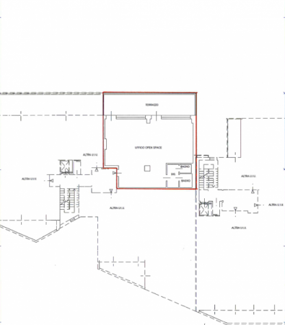 Ufficio di 126mq con terrazza panoramica