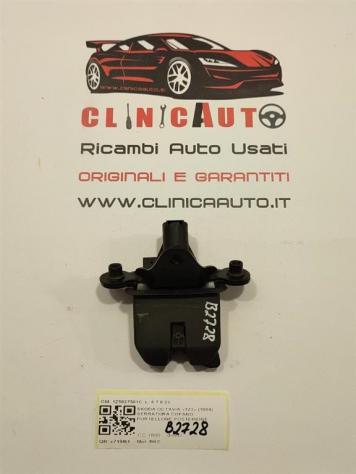 SERRATURA COFANO POSTERIORE SKODA Octavia Berlina 3° Serie 1Z5827501C (0411)