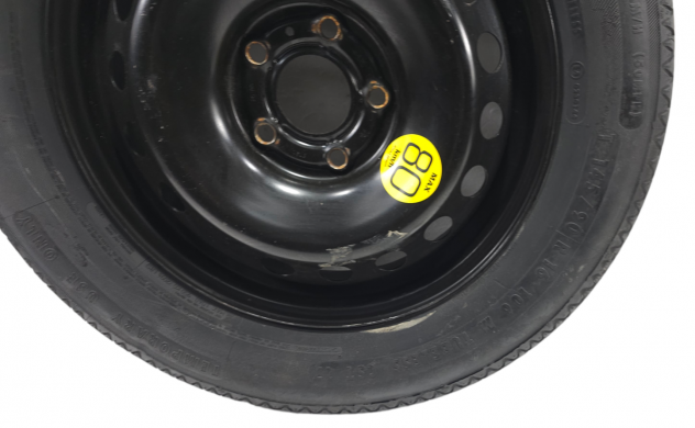 RUOTINO DI SCORTA NISSAN Qashqai 2° Serie 40300-JD077 (1013) - Foto 9