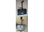 Staffa porta TV da soffitto o da muro  in metallo