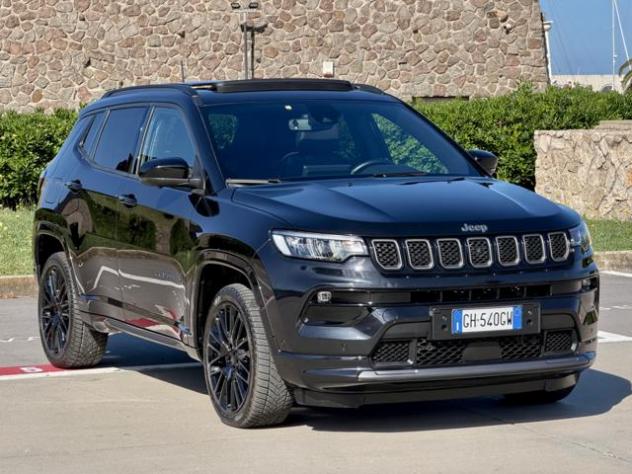 JEEP Compass 4XE S 240CV PHEV+TETTO APRIBILE TOTAL BLACK !!! rif. 24115093 - Foto 3