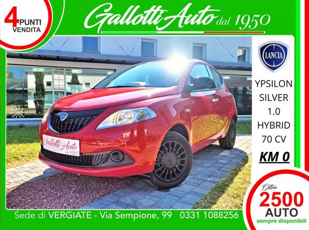 Lancia Ypsilon 1.0 Hybrid Silver-PROMO GALLOTTI
