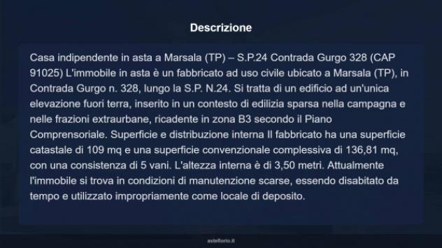 Immobile in asta di 108 m² in vendita a Marsala - Foto 15