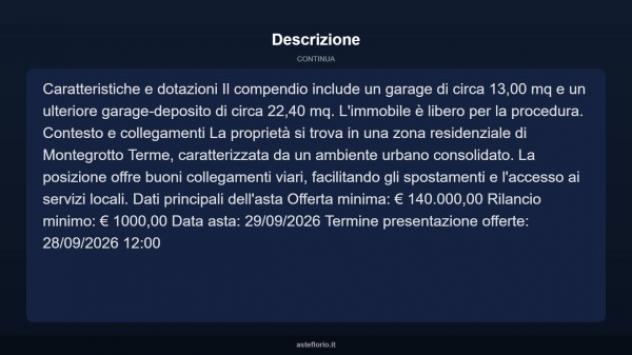 Immobile in asta di 140 m², box auto in vendita a Montegrotto Terme - Foto 18