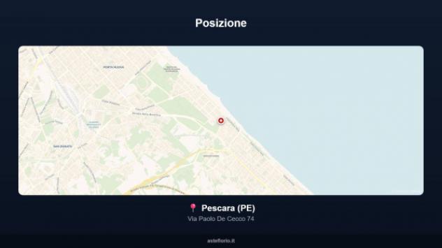 Immobile in asta di 97 m², box auto in vendita a Pescara - Foto 3