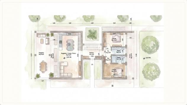 AREA EDIFICABILE di 1742 mq (PIETRASANTA - Marina di Pietrasanta, Fiumetto ) rif. 008 - Foto 3