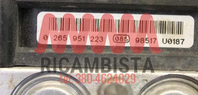 0265951223 Nissan Qashqai centralina gruppo pompa ABS - Foto 4