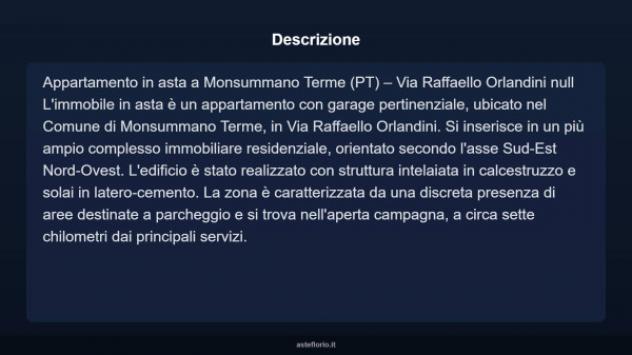 Immobile in asta di 117 m², box auto in vendita a Monsummano Terme - Foto 5