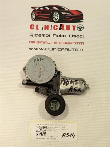 MOTORINO ALZAVETRO ANTERIORE SINISTRO TOYOTA Prius 1° Serie 85720-58010 062040-1770 1NZFXE (9704)