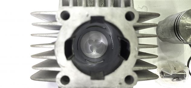 CILINDRO PISTONE ALLUMINIO MINARELLI V1 FANTIC ISSIMO 50 CC - Foto 4