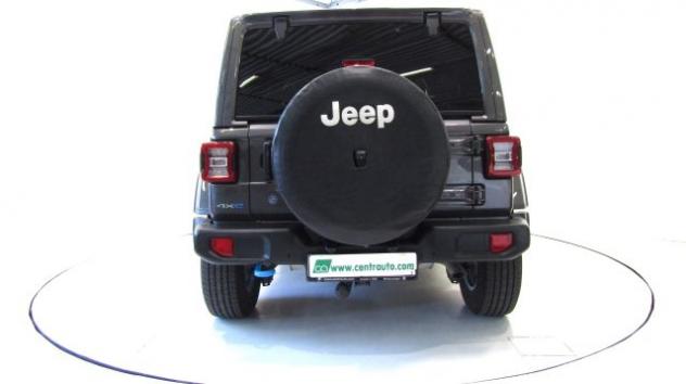JEEP Wrangler Unlimited 2.0 PHEV Sahara ATX 4XE 17.3KWh 380CV rif. 23976480 - Foto 4