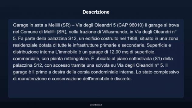 Immobile in asta di 12 m² in vendita a Melilli - Foto 4