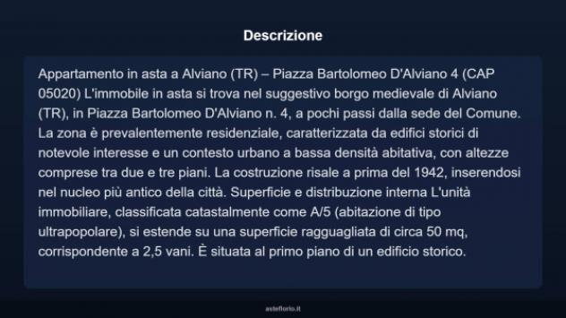 Immobile in asta di 50 m² in vendita a Alviano - Foto 3