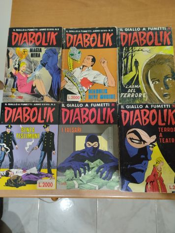Diabolik lotto da collezione - Rari