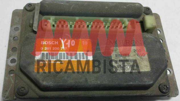 0261200717 Autobianchi Y10 1.1 centralina motore Bosch