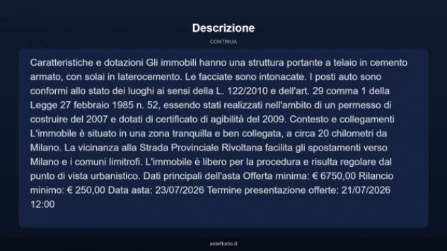Immobile in asta di 13 m² in vendita a Liscate - Foto 5