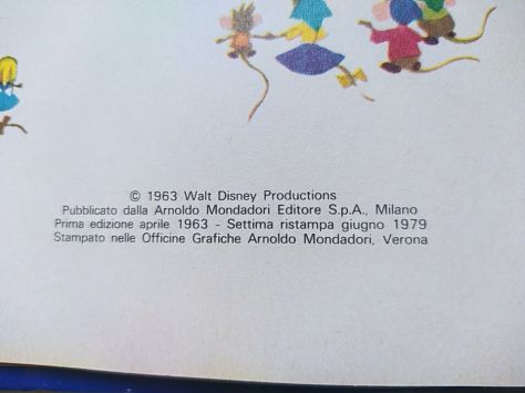 WALT DISNEY CENERENTOLA 1963 - Foto 5