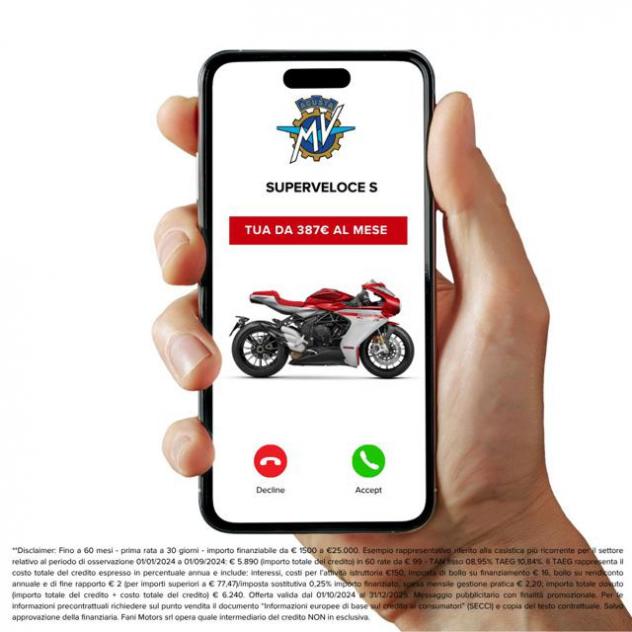 MV AGUSTA Superveloce 800 S - MY 26 - Foto 3