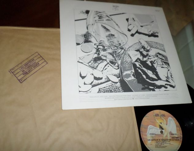 LED ZEPPELIN - In Through the Out Door (Paper Bag) LP / 33 rpm 1979 Swan Song - Foto 2