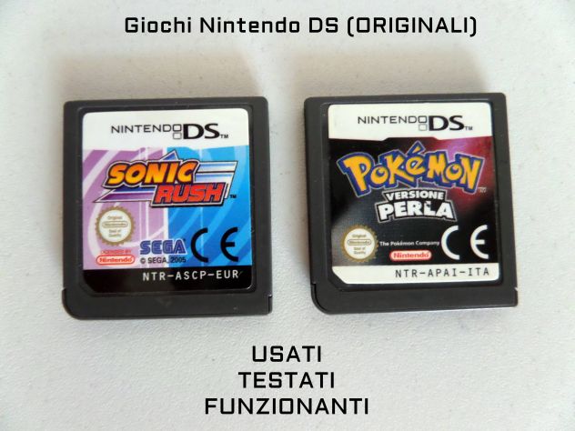 Giochi / Cartucce Nintendo DS (Originali)