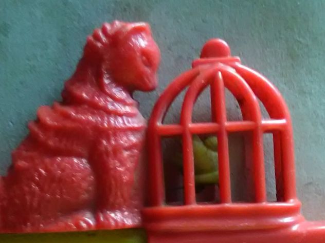 fischietto giocattolo in plastica anni 60 - Foto 7