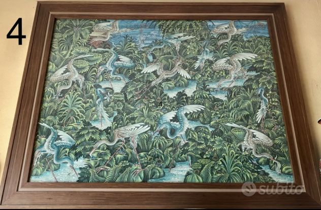 Quadri Balinesi ad olio su tela dipinti ad UBUD nel 1978 - Foto 2
