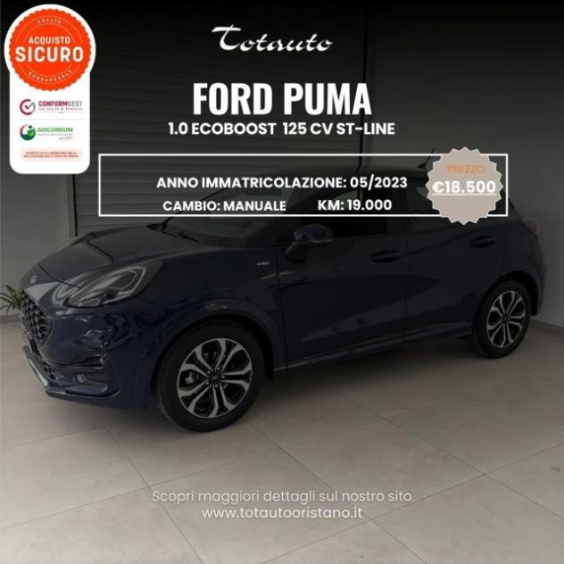 FORD Puma 1.0 EcoBoost Hybrid 125 CV S&S ST-Line rif. 24088411