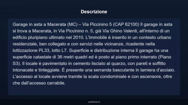 Immobile in asta di 36 m² in vendita a Macerata - Foto 6