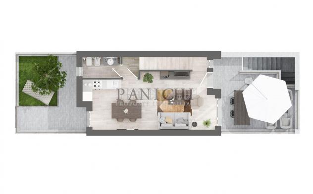 Villetta terratetto con giardino e garage - porzione centrale - Foto 12