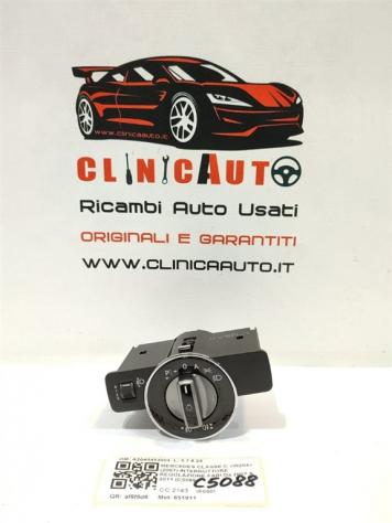 INTERRUTTORE COMANDO LUCI MERCEDES Classe C Berlina W204 A2045453004 651911 (07)