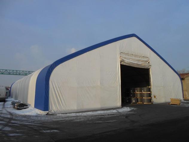 Tunnel da 21,36x30,5m Altezza 8,54m Altezza laterale 3,6m