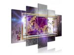 Quadro Moderno Viola Cm.100x50 E 200x100 ARREDALACASA